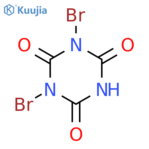DIBROMOISOCYANURIC ACID structure
