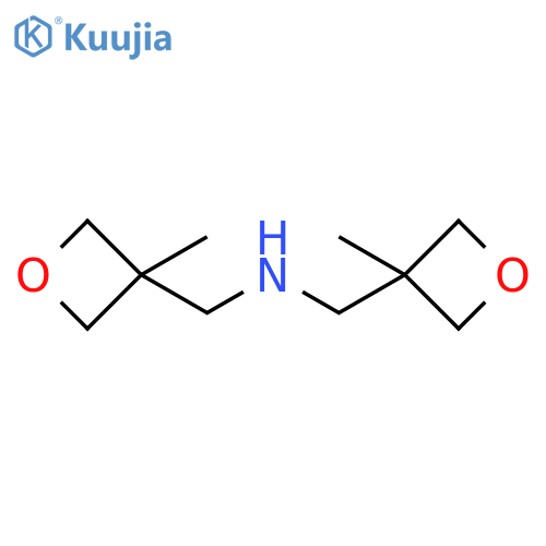bis(3-methyloxetan-3-yl)methylamine structure