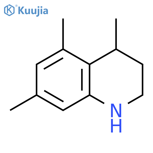 4,5,7-Trimethyl-1,2,3,4-tetrahydro-quinoline structure