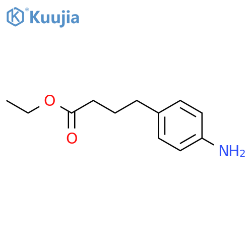 Ethyl 4-(4-aminophenyl)butanoate structure