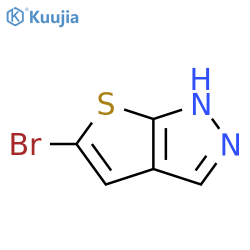 1H-Thieno[2,3-c]pyrazole, 5-bromo- structure