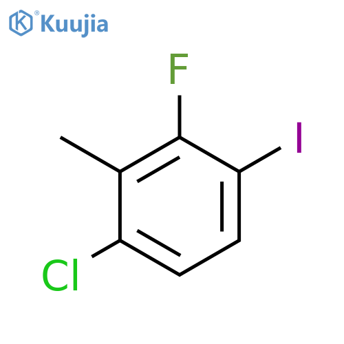 6-Chloro-2-fluoro-3-iodotoluene structure