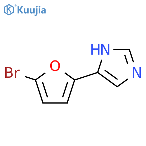4-(5-bromofuran-2-yl)-1H-imidazole structure