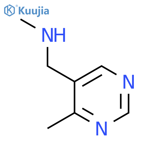 methyl(4-methylpyrimidin-5-yl)methylamine structure
