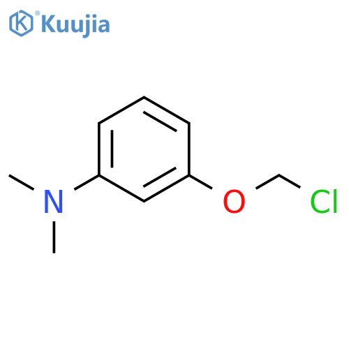 Benzenamine, 3-(chloromethoxy)-N,N-dimethyl- structure
