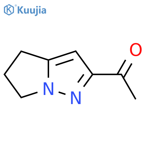 1-{4H,5H,6H-pyrrolo1,2-bpyrazol-2-yl}ethan-1-one structure