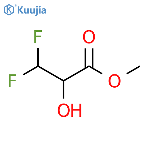 methyl 3,3-difluoro-2-hydroxypropanoate structure