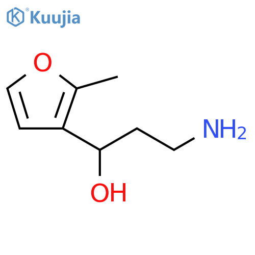 3-Furanmethanol, α-(2-aminoethyl)-2-methyl- structure