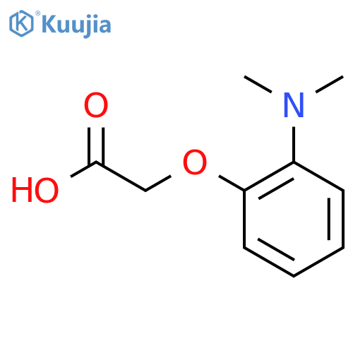 2-2-(dimethylamino)phenoxyacetic acid structure