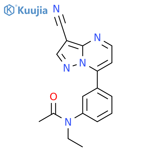 Zaleplon structure