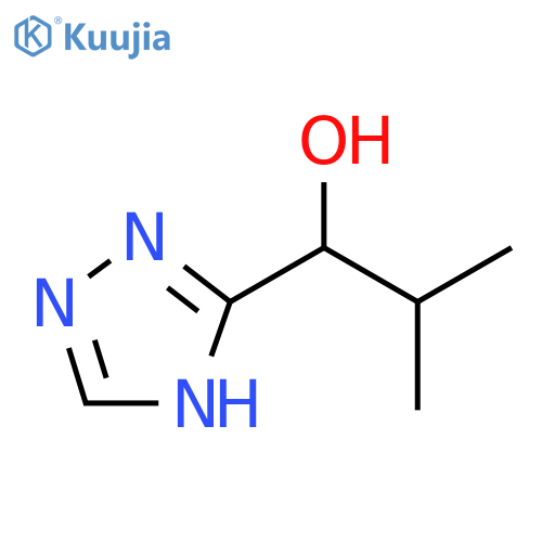 2-methyl-1-(4H-1,2,4-triazol-3-yl)propan-1-ol structure