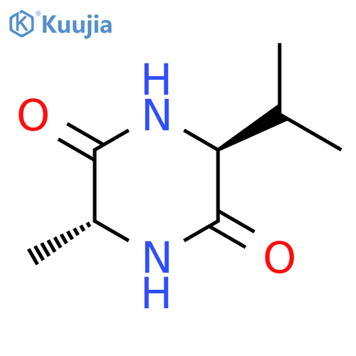 Cyclo(-D-Ala-Val) structure