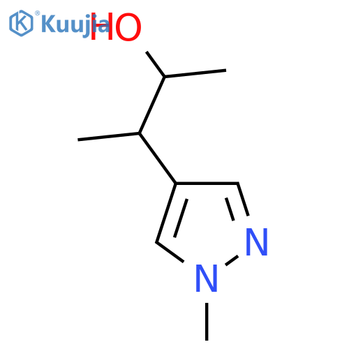3-(1-methyl-1H-pyrazol-4-yl)butan-2-ol structure