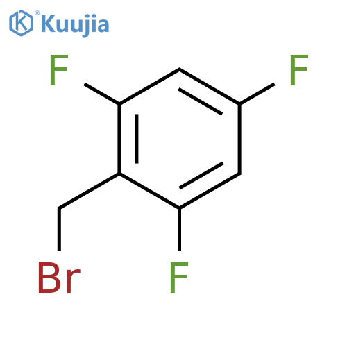 2,4,6-Trifluorobenzyl Bromide structure