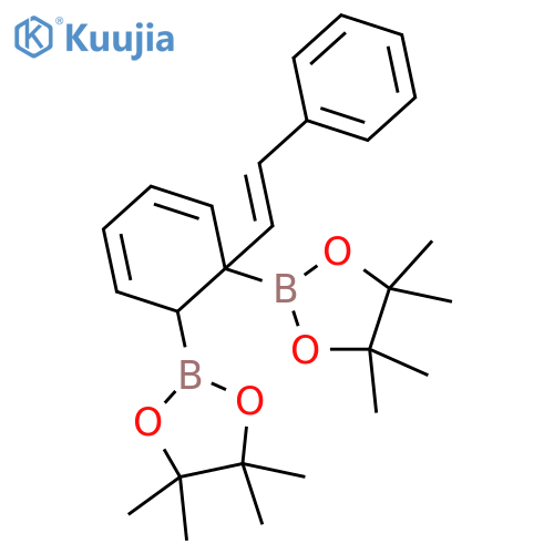 1,3,2-Dioxaborolane,2,2'-[(1Z)-1,2-diphenyl-1,2-ethenediyl]bis[4,4,5,5-tetramethyl- structure