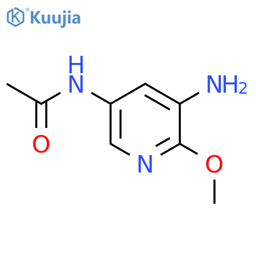 Acetamide,N-(5-amino-6-methoxy-3-pyridinyl)- structure