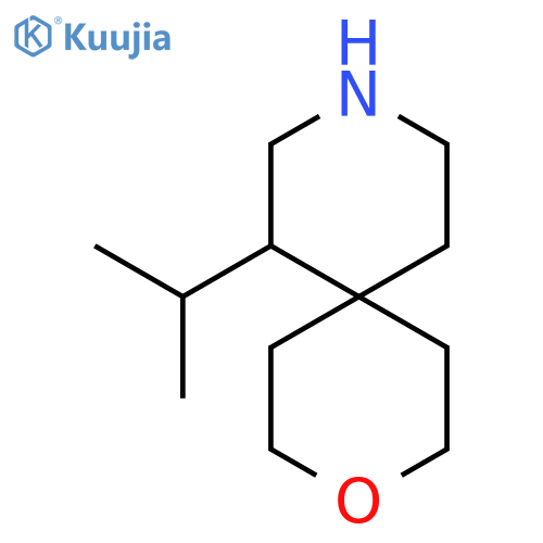 7-(propan-2-yl)-3-oxa-9-azaspiro5.5undecane structure