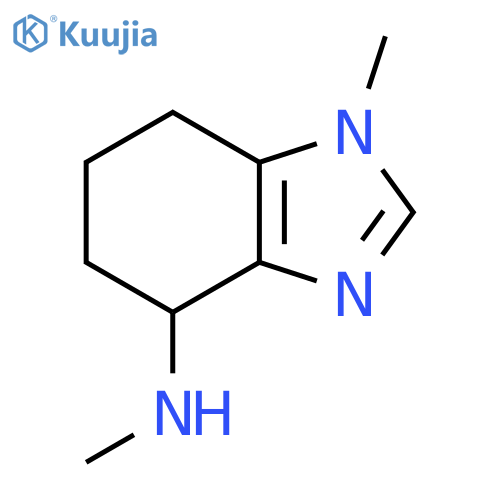 1H-Benzimidazol-4-amine, 4,5,6,7-tetrahydro-N,1-dimethyl- structure