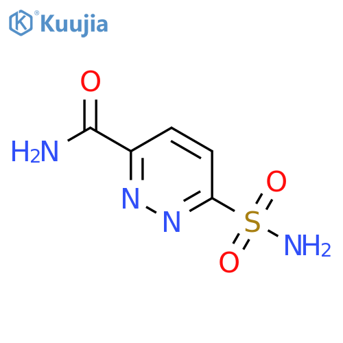6-sulfamoylpyridazine-3-carboxamide structure