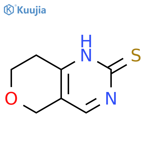 5H,7H,8H-pyrano4,3-dpyrimidine-2-thiol structure