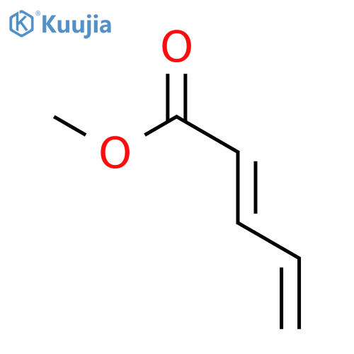 2,4-Pentadienoic acid,methyl ester structure