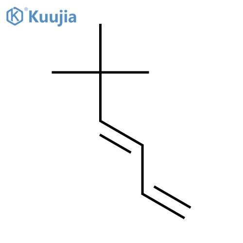 1,3-Hexadiene,5,5-dimethyl- structure