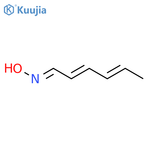 2,4-Hexadienal, oxime structure