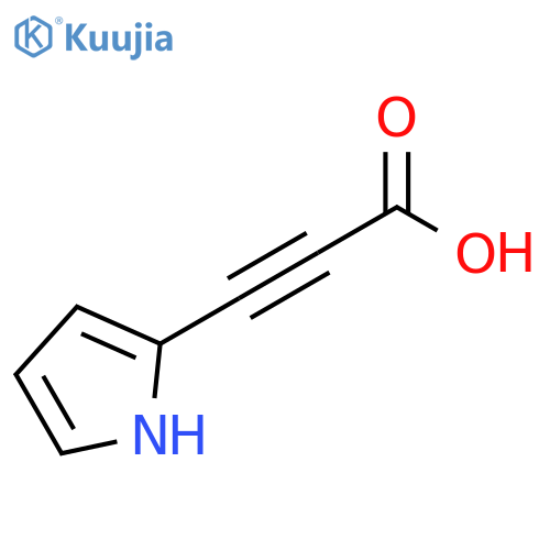 3-(1H-pyrrol-2-yl)prop-2-ynoic acid structure