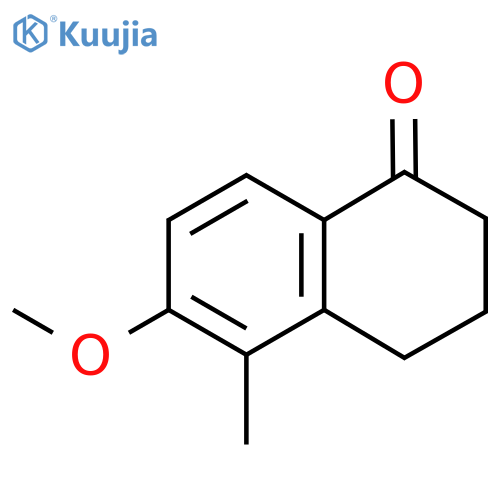 6-Methoxy-5-methyl-3,4-dihydro-2h-naphthalen-1-one structure