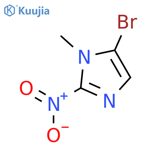 5-Bromo-1-methyl-2-nitro-1H-imidazole structure