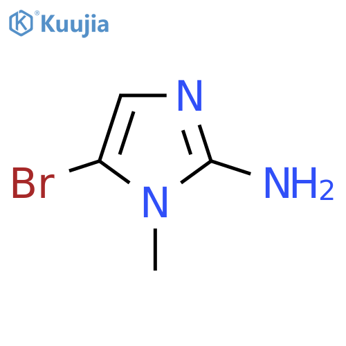 5-Bromo-1-methyl-1H-imidazol-2-amine structure