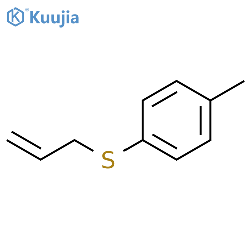 Benzene,1-methyl-4-(2-propen-1-ylthio)- structure