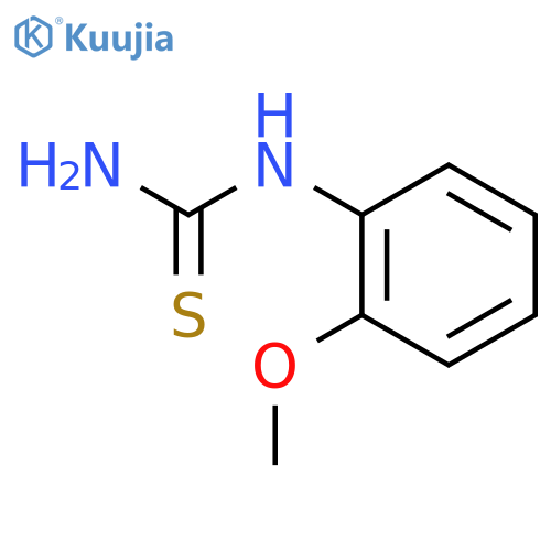 (2-Methoxyphenyl)thiourea structure