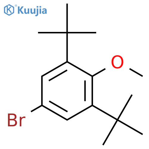 5-Bromo-1,3-di-tert-butyl-2-methoxybenzene structure