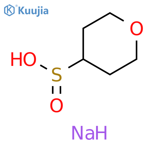 sodium oxane-4-sulfinate structure