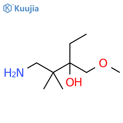 3-Pentanol, 2-(aminomethyl)-3-(methoxymethyl)-2-methyl- structure