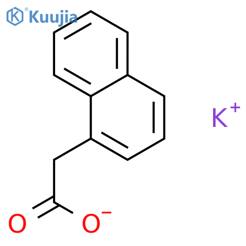 α-Naphthaleneacetic Acid Potassium Salt structure