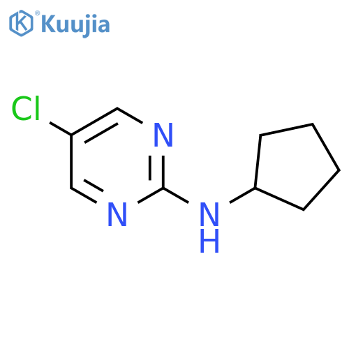 5-Chloro-n-cyclopentylpyrimidin-2-amine structure