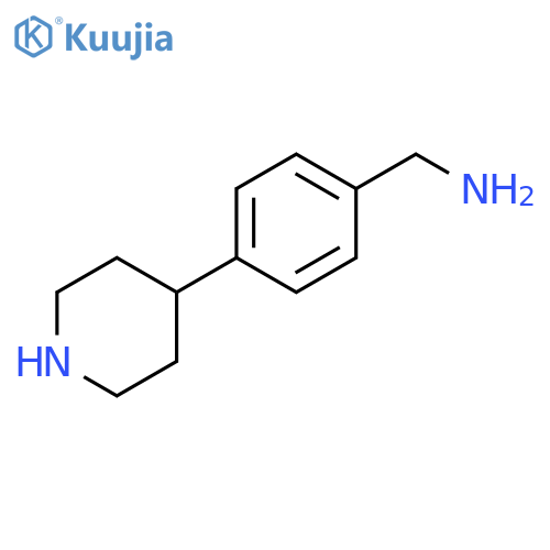 (4-(Piperidin-4-yl)phenyl)methanamine dihydrochloride structure
