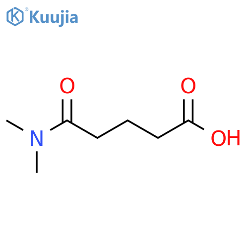 5-(Dimethylamino)-5-oxopentanoic acid structure