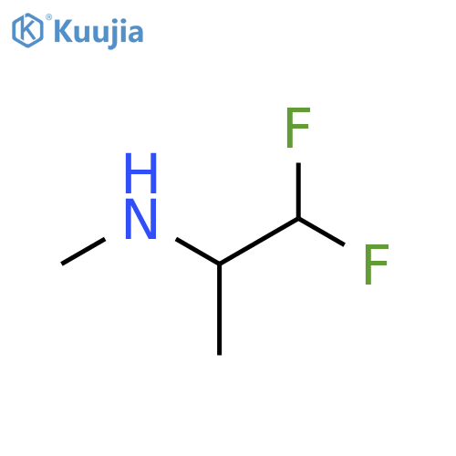 (1,1-difluoropropan-2-yl)(methyl)amine structure