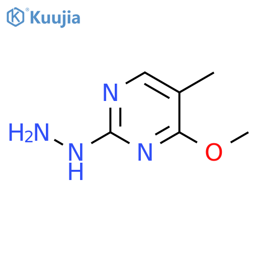 2-HYDRAZINYL-4-METHOXY-5-METHYLPYRIMIDINE structure