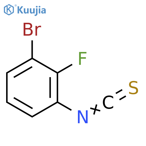 3-Bromo-2-fluorophenylisothiocyanate structure