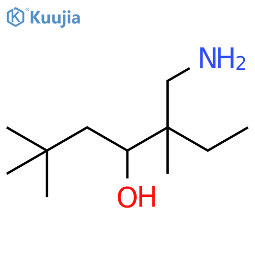 4-Heptanol, 5-(aminomethyl)-2,2,5-trimethyl- structure