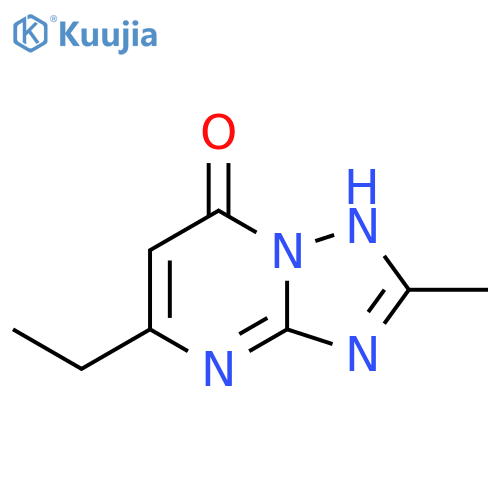 [1,2,4]Triazolo[1,5-a]pyrimidin-7(1H)-one, 5-ethyl-2-methyl- structure