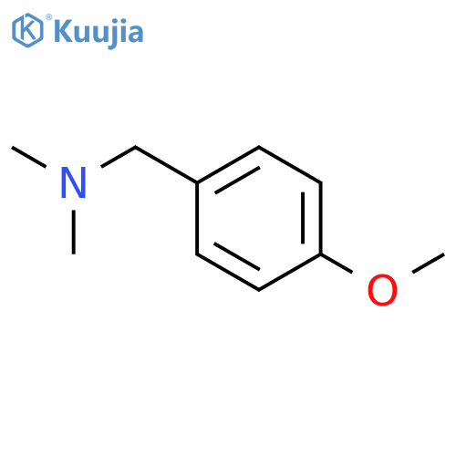 Benzenemethanamine,4-methoxy-N,N-dimethyl- structure