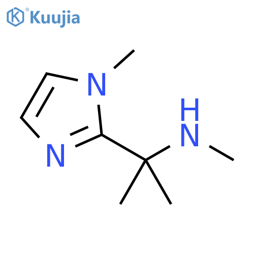 methyl2-(1-methyl-1H-imidazol-2-yl)propan-2-ylamine structure