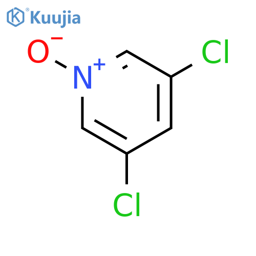 3,5-Dichloropyridine 1-oxide structure