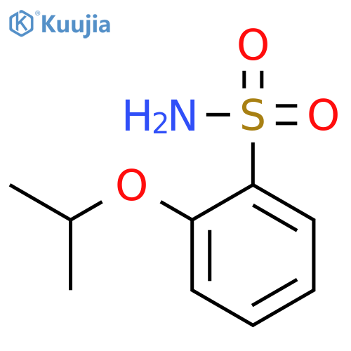 2-(propan-2-yloxy)benzene-1-sulfonamide structure