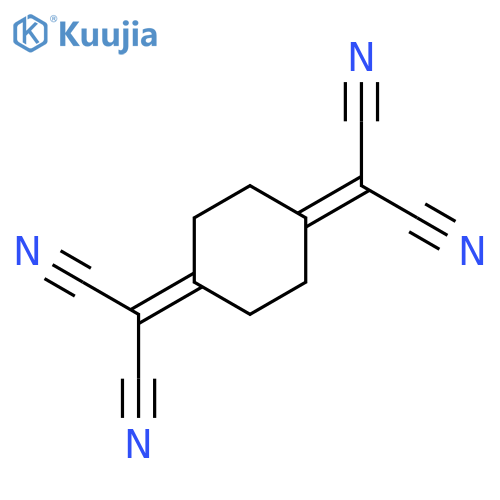 Propanedinitrile,2,2'-(1,4-cyclohexanediylidene)bis- structure